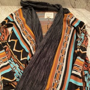 BillaBong Sweater/ Cardigan- Western/Aztec